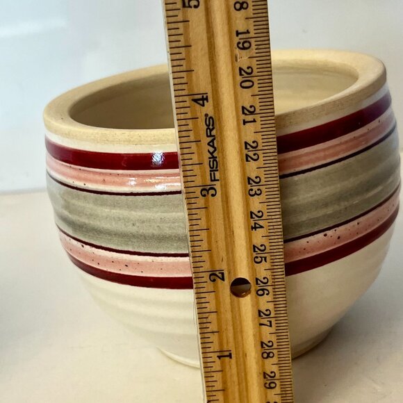 Ceramic Butter Bell Crock Dish Studio Art Pottery Signed - Picture 11 of 13